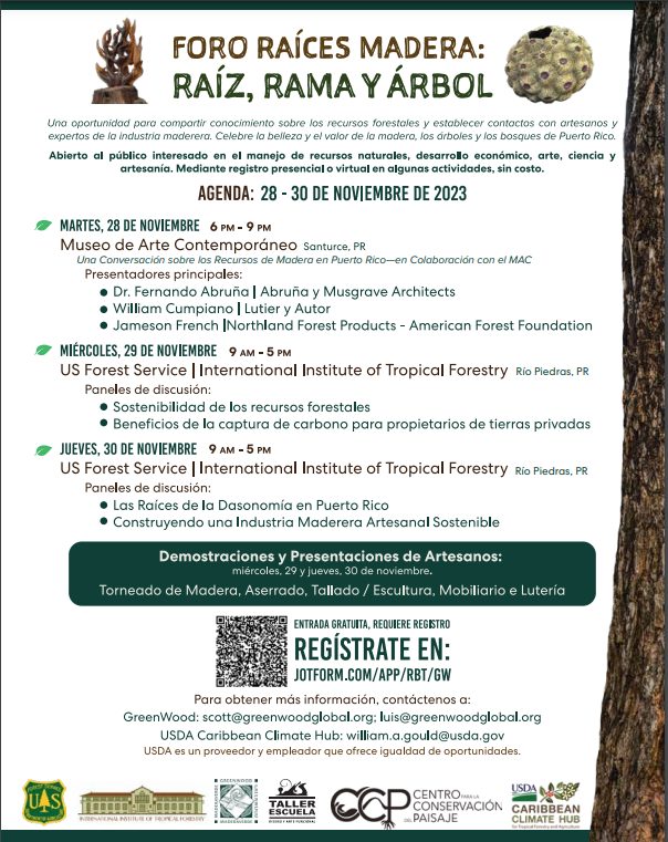 Wood forum spanish agenda